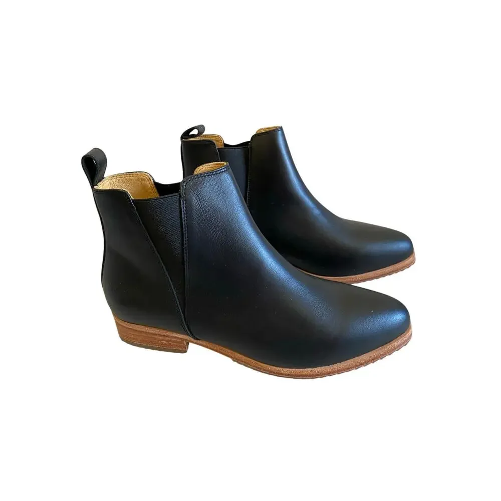 Nisolo Eva Everyday Chelsea Boot NEW 8.5 black - Picture 8 of 8